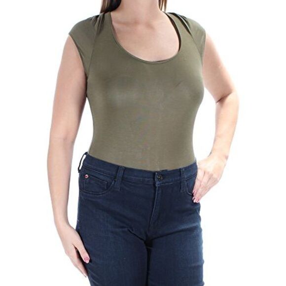 Free People Womens All About The Back Lace-Up Bodysuit